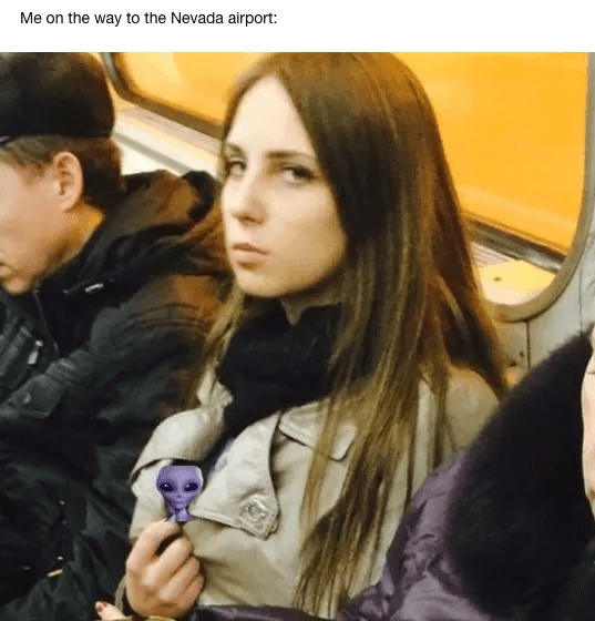 Я по дороге в аэропорт Невады Я по дороге в аэропорт Невады